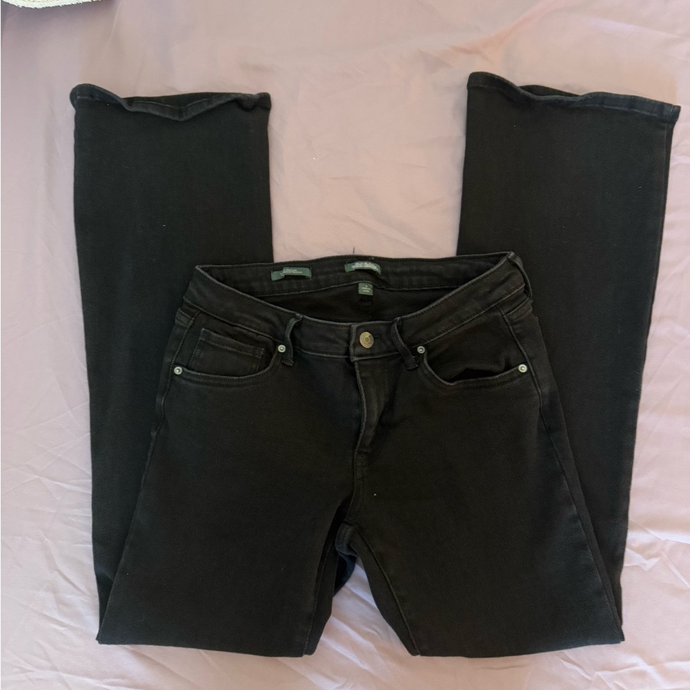 wild fable Black Low Rise Flare Women's Jeans size 8